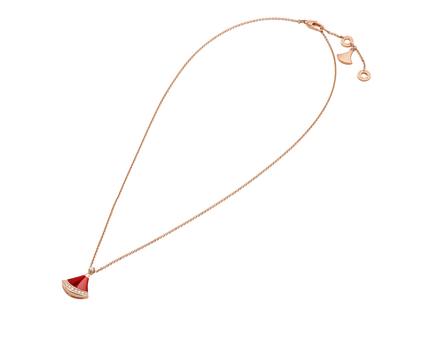 Divas Dream Necklace Rose Gold 361251 Necklaces Bulgari Official Store