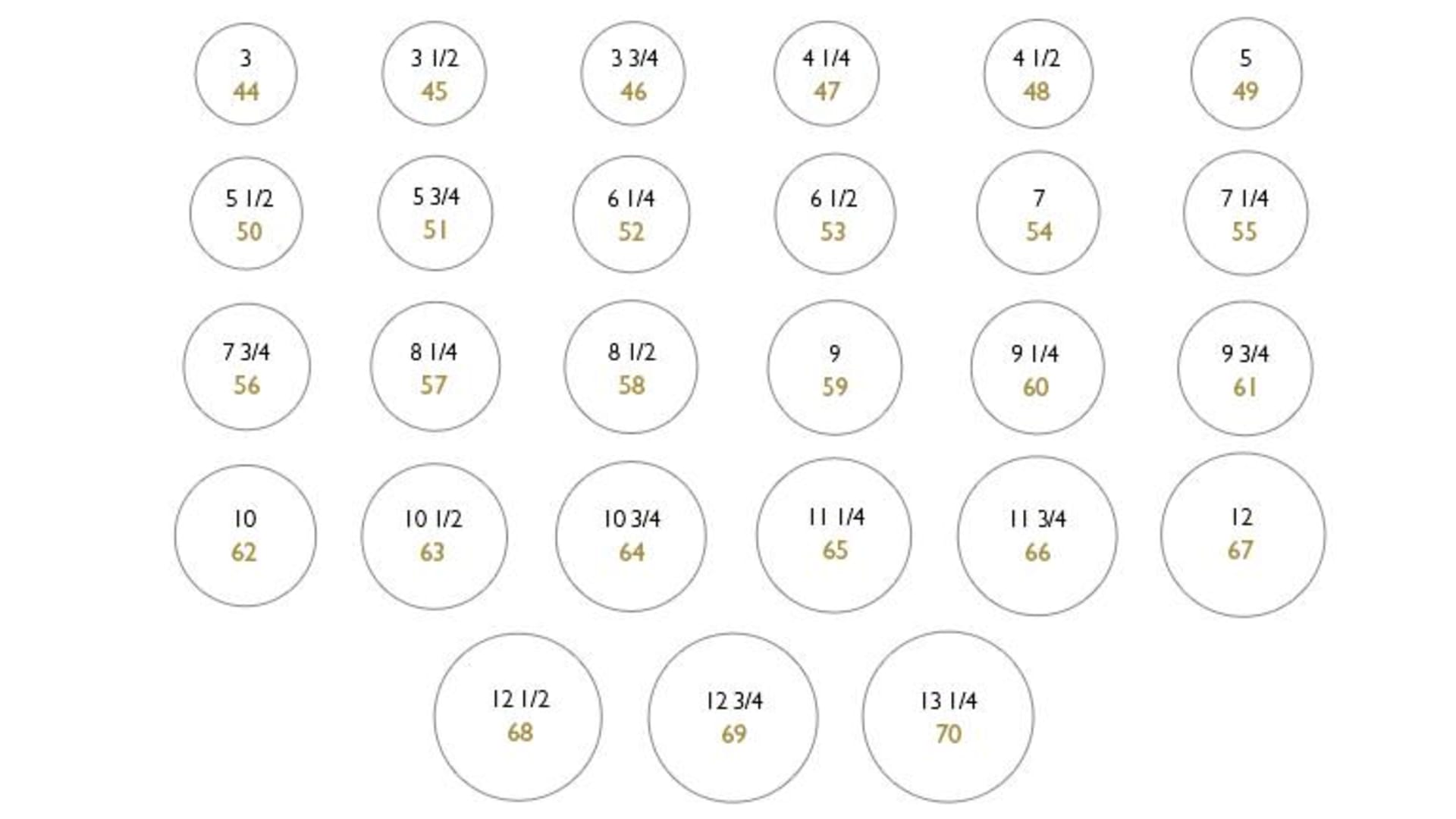 Ring Size Guide Chart How To Measure Your Ring Size Bvlgari Official Store