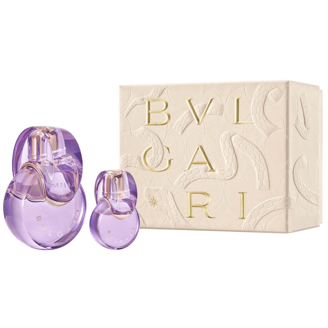Omnia Amethyste Eau De Toilette 3.4 + 0.5 oz/100 ml + 15 ml | Bvlgari