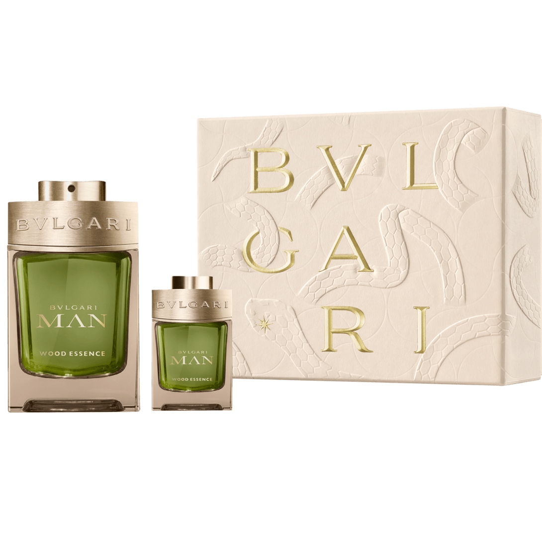 BVLGARI MAN WOOD ESSENCE 100mL & 15mLセット Bvlgari Man Wood Essence Eau De Parfum 3.4 + 0.5 oz/100 ml + 15 ml