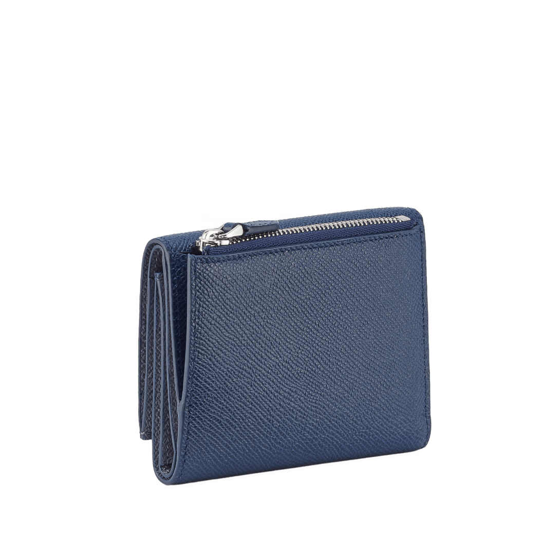 Mrgckitページ ブルー カーフレザー ブルガリ クリップ 三つ折り財布 294540 | ブルガリ