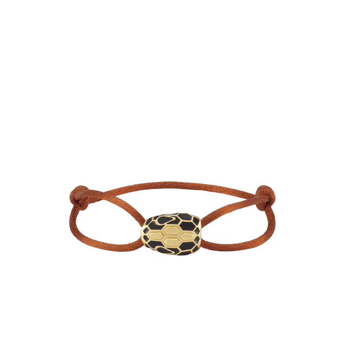 Serpenti Forever Bracelet Fabric 295272 | Leather Bracelets