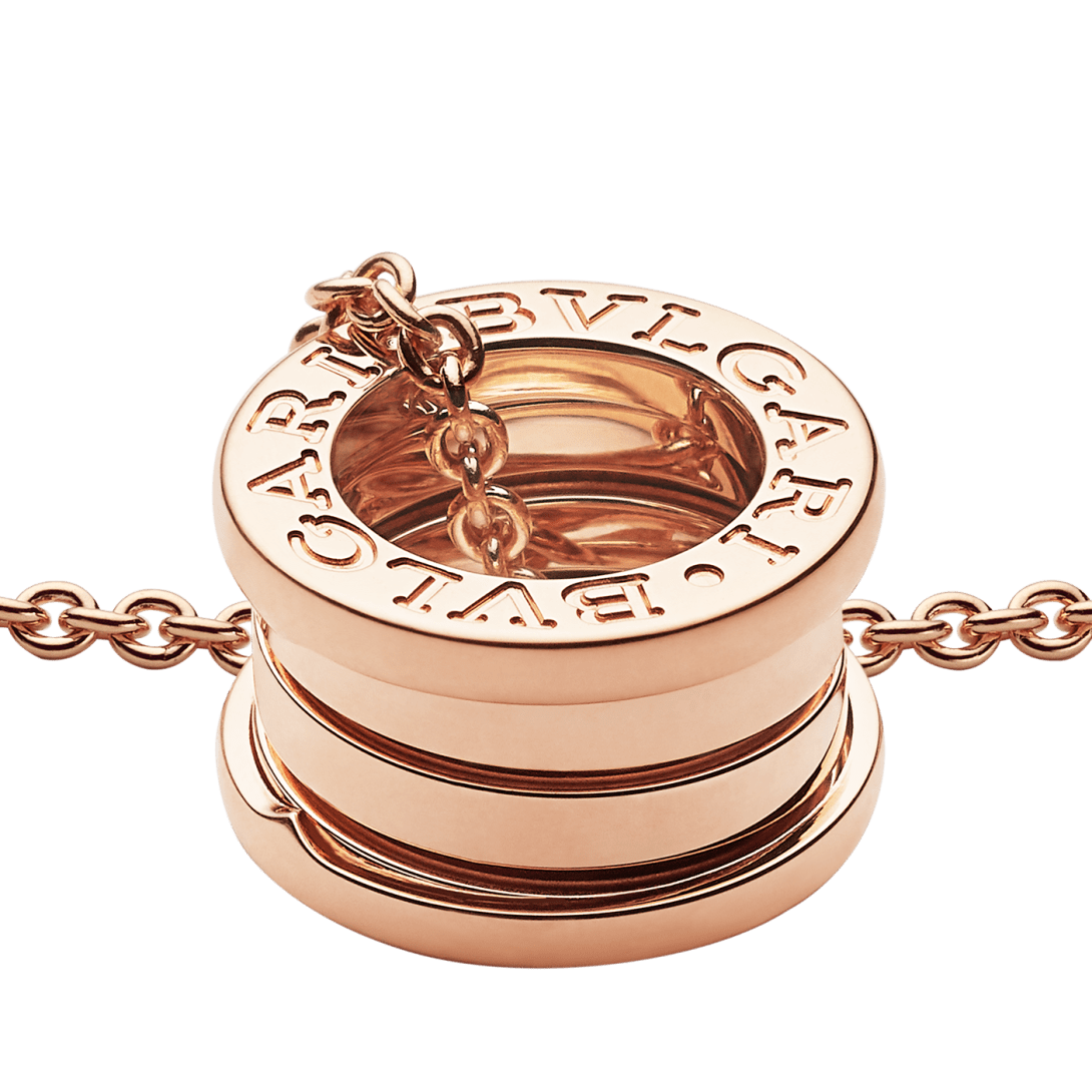 Rose gold B.zero1 Necklace 335924 | Bvlgari