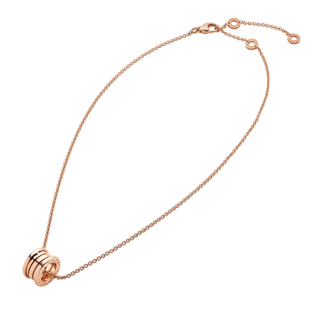 Rose gold B.zero1 Necklace 335924 | Bvlgari