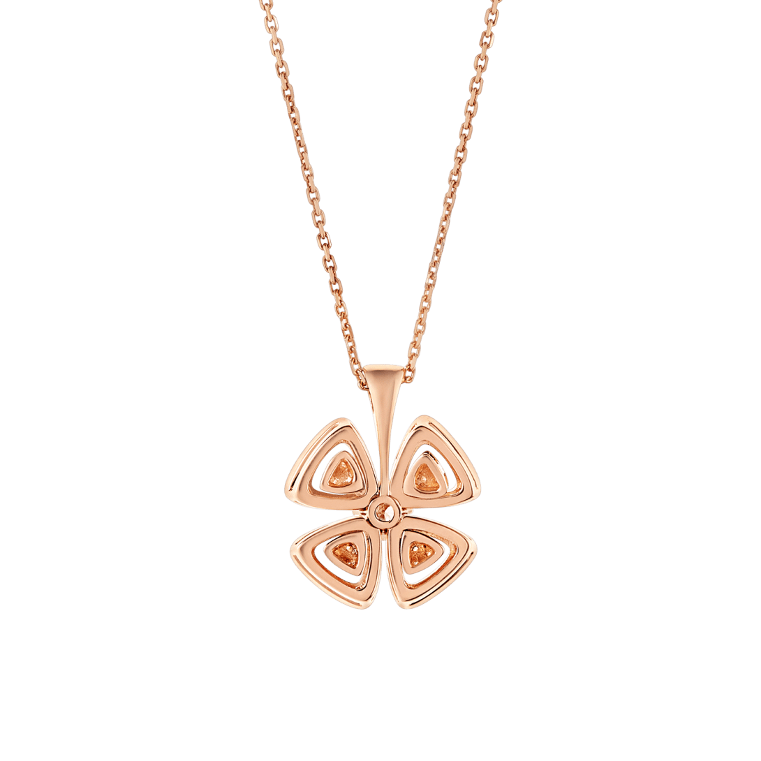 【専用】 ◎BVLGARI ブルガリ フィオレヴァー ネックレス ピンクゴールド フィオレヴァー ネックレス に 0.6 カラット