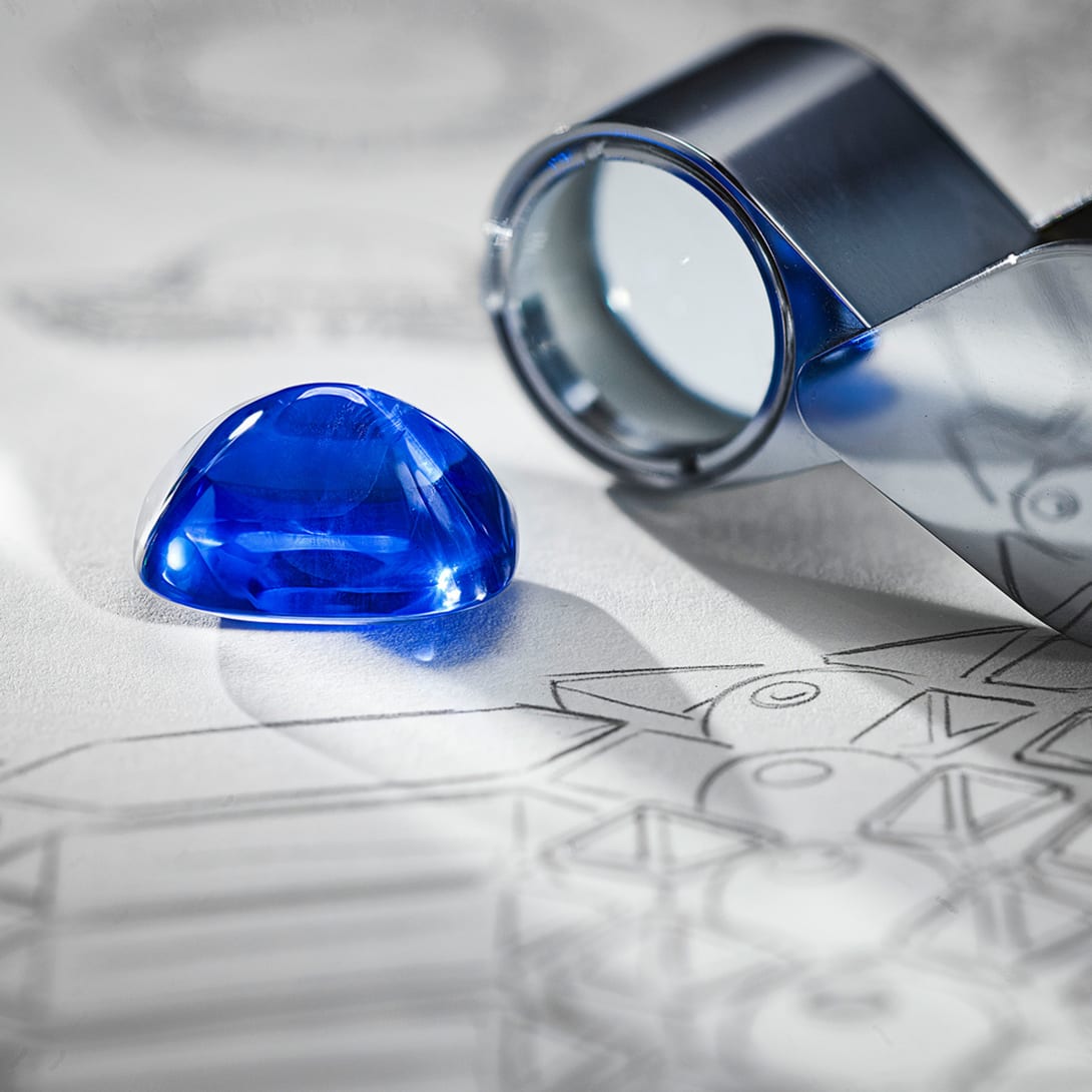 Picture representing gemstone, High Jewellery collection.