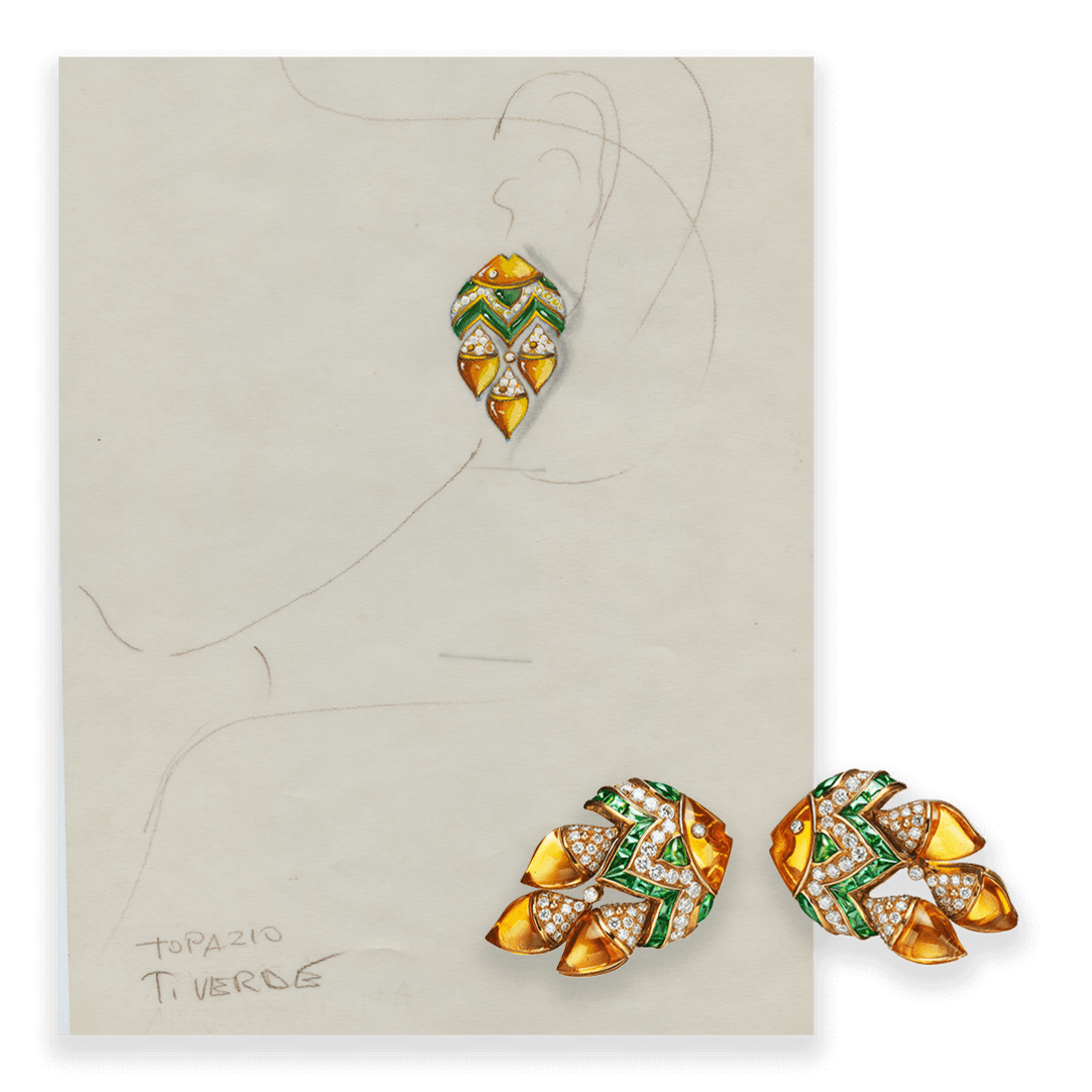 Colour image from Bulgari heritage collection