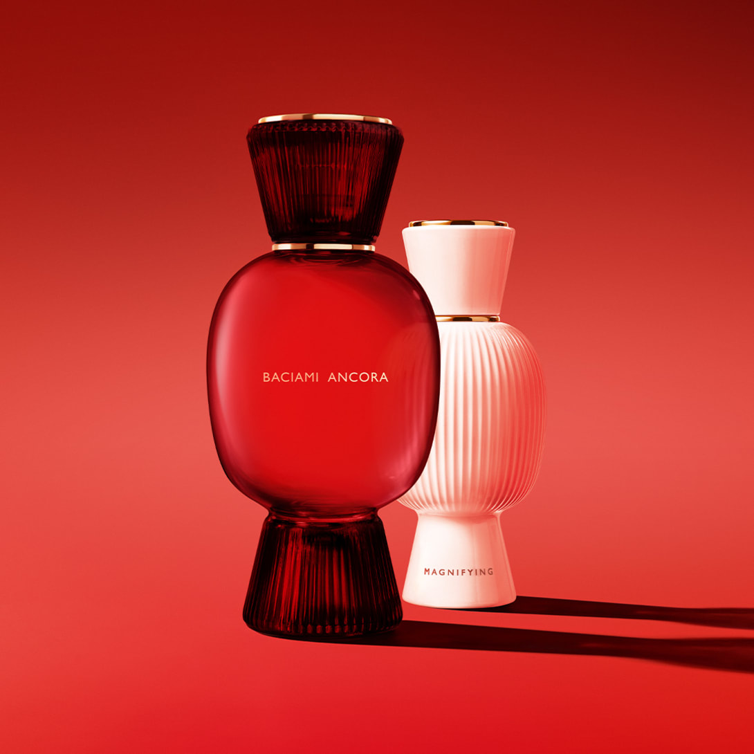 Bvlgari Allegra fragrance, creative shot.