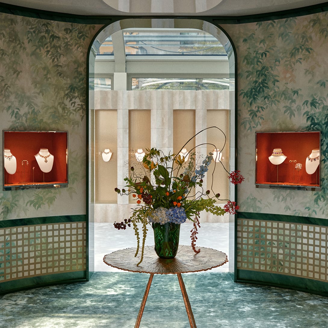 Bvlgari Flagship Store in Milan.