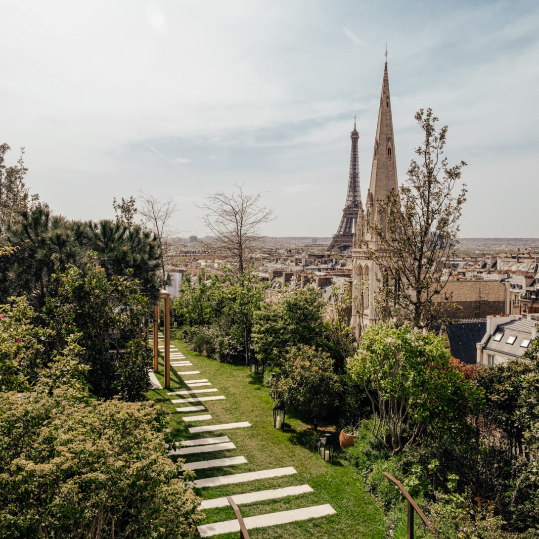 BH Paris Penthouse Garden.
