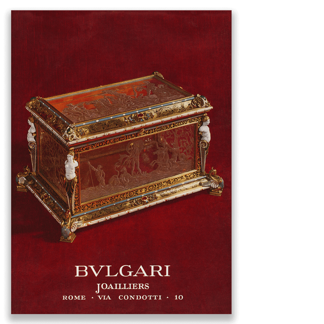 Image from the year 1884 of the Bulgari history.
