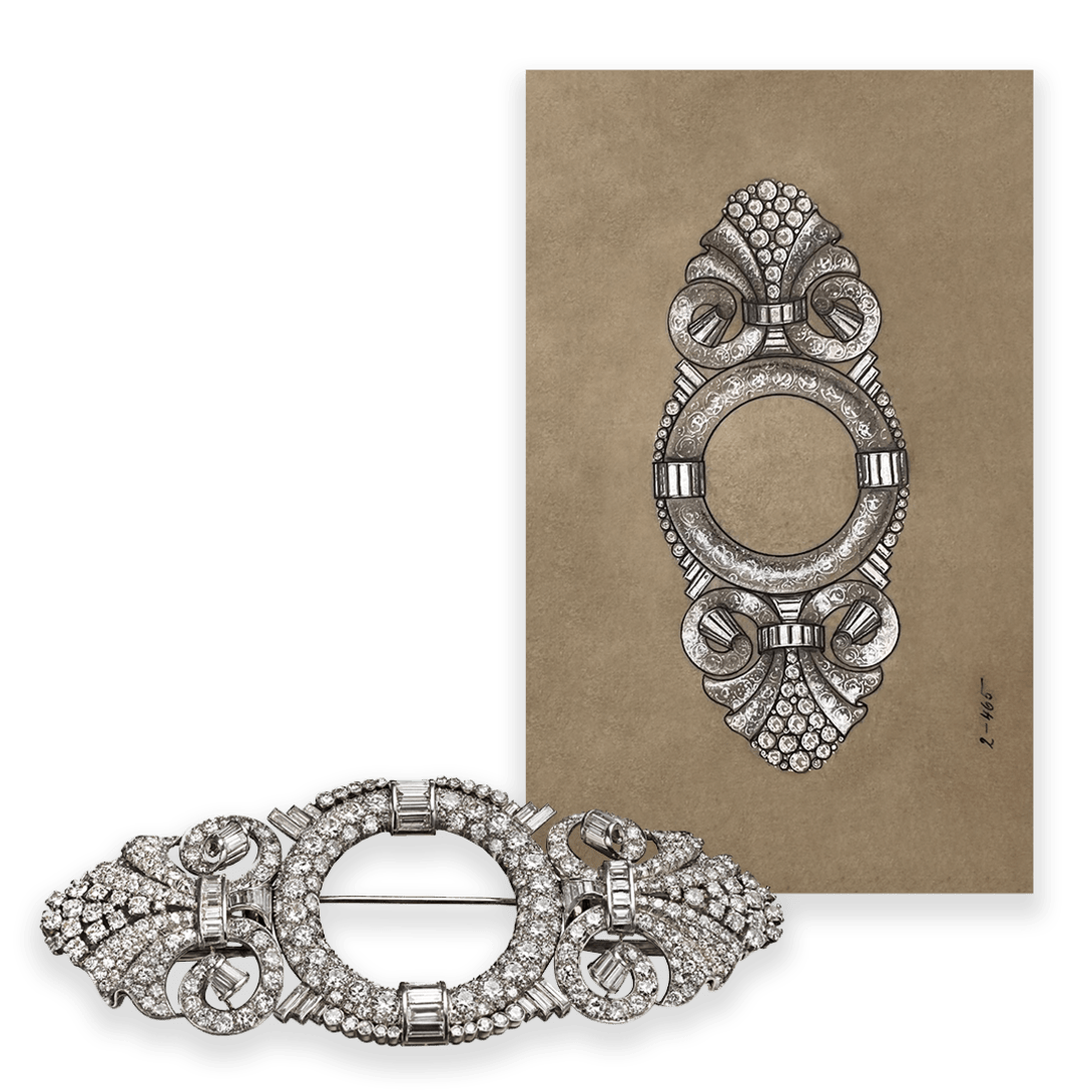 Image from the year 1930 of the Bulgari history.
