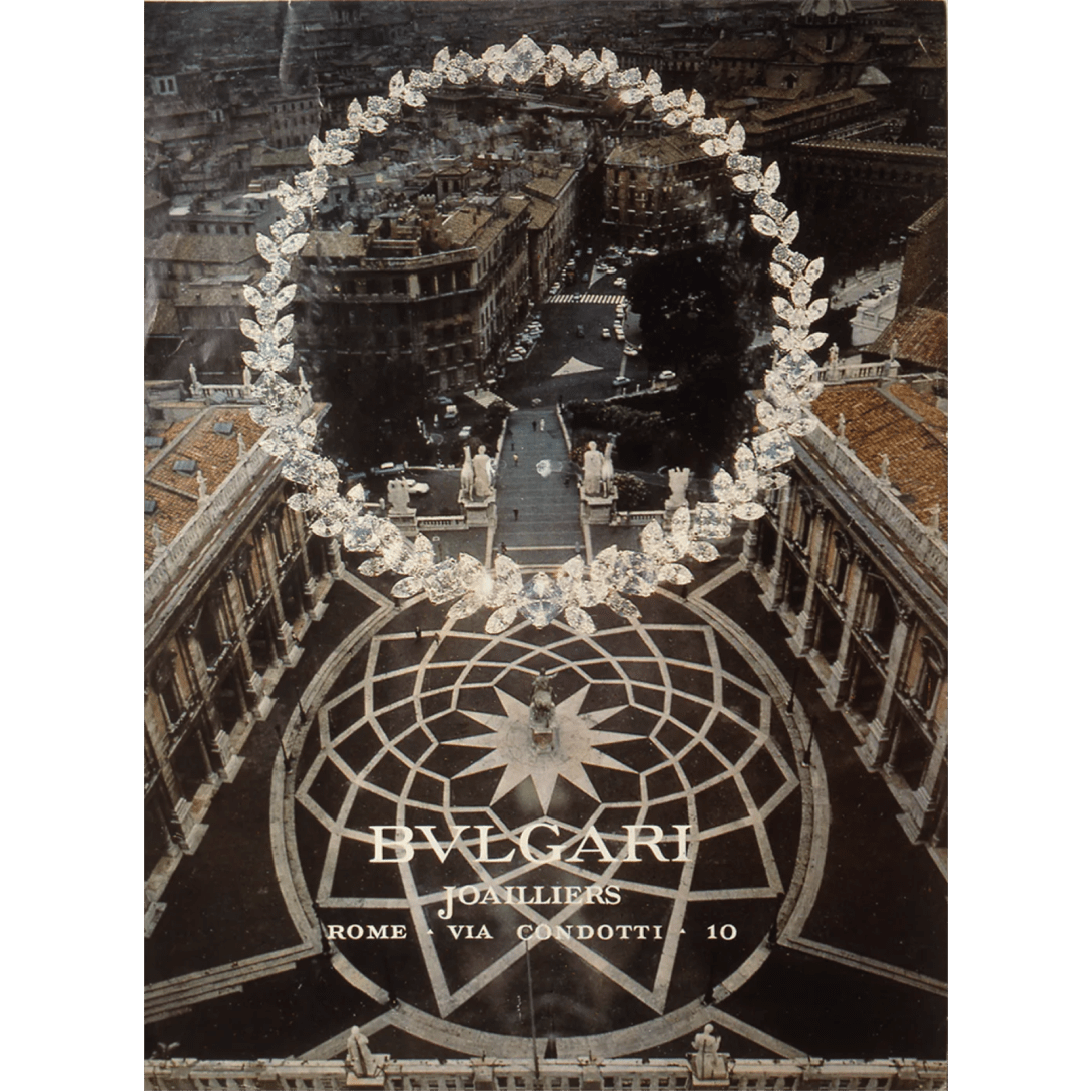Image from the year 1960 of the Bvlgari history.
