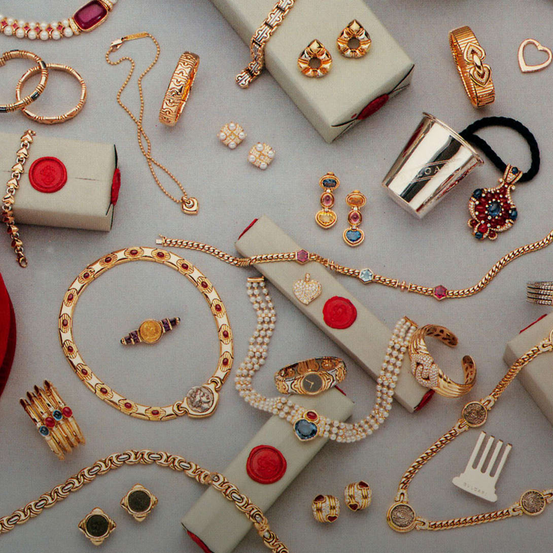 Image from the year 1980 of the Bulgari history.