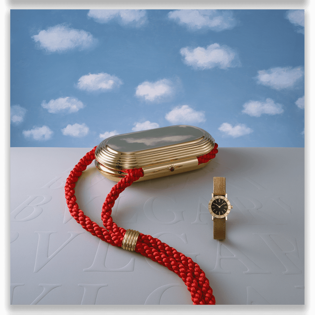 Image from the year 1980 of the Bulgari history.
