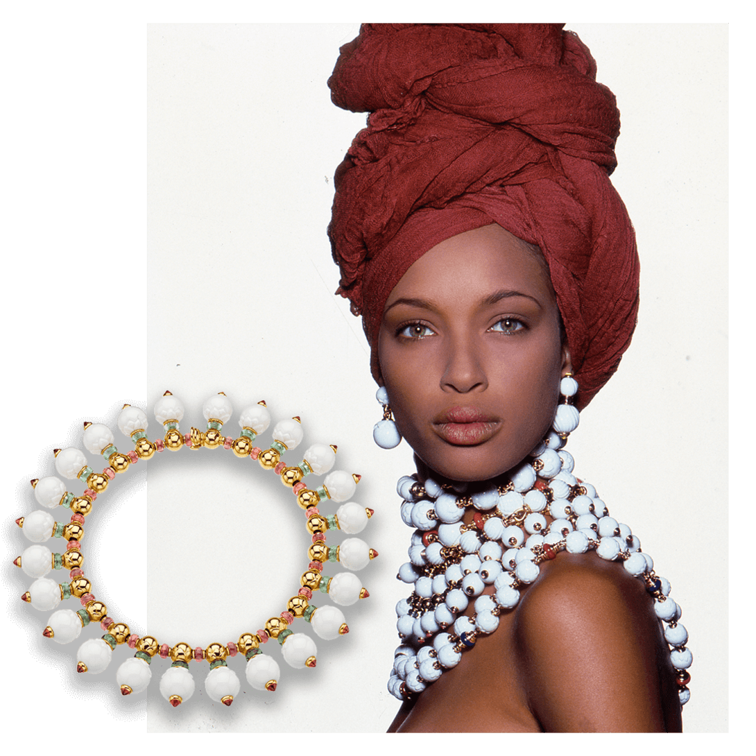 Image from the year 1990 of the Bulgari history.