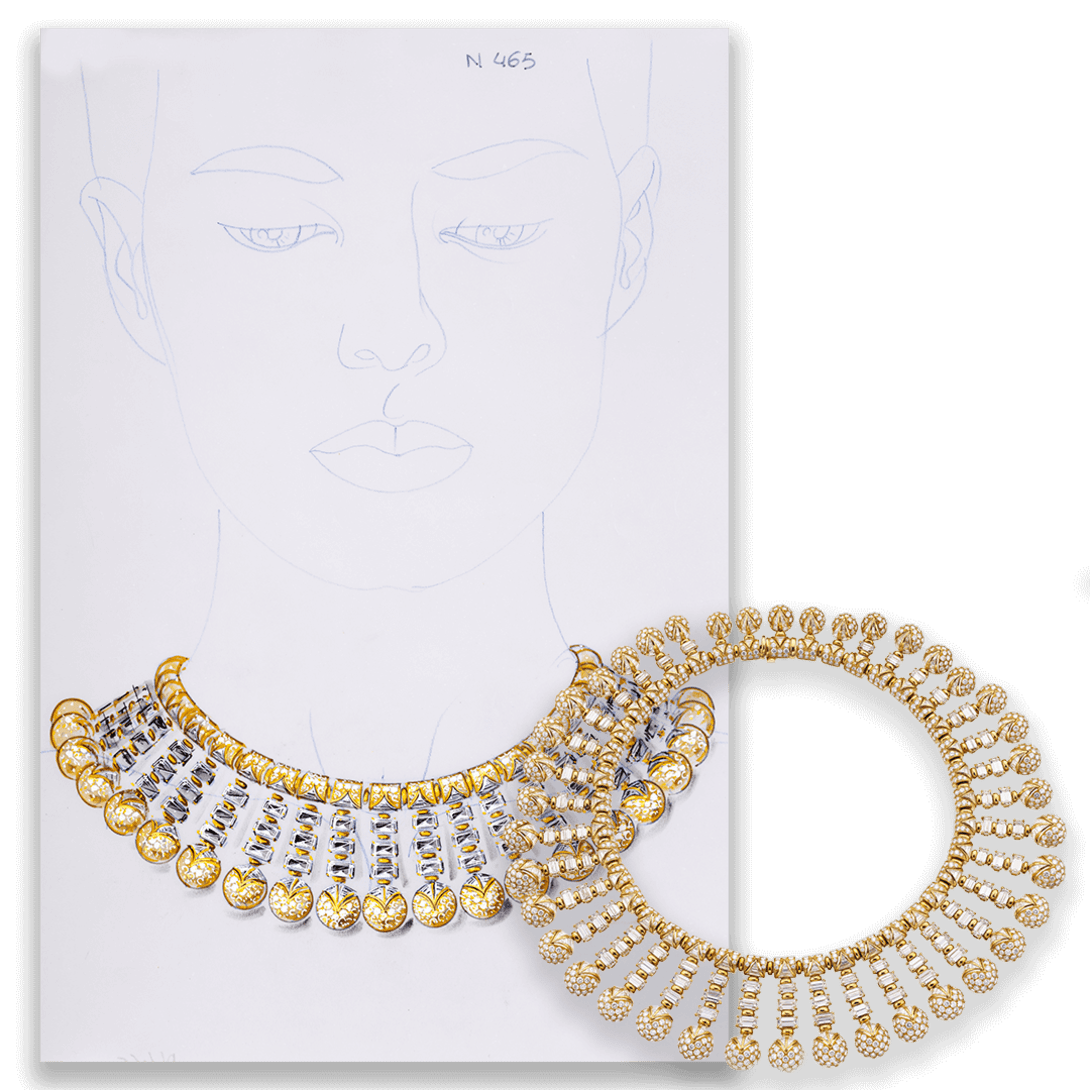 Image from the year 1990 of the Bulgari history.