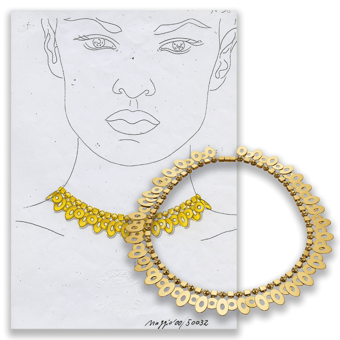Image from the year 2000 of the Bulgari history.