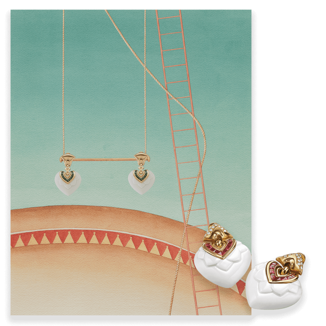 Materials image from Bulgari heritage collection