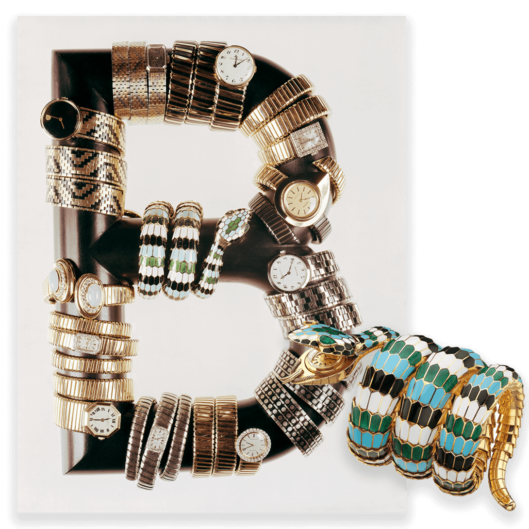 Serpenti image from Bulgari heritage collection