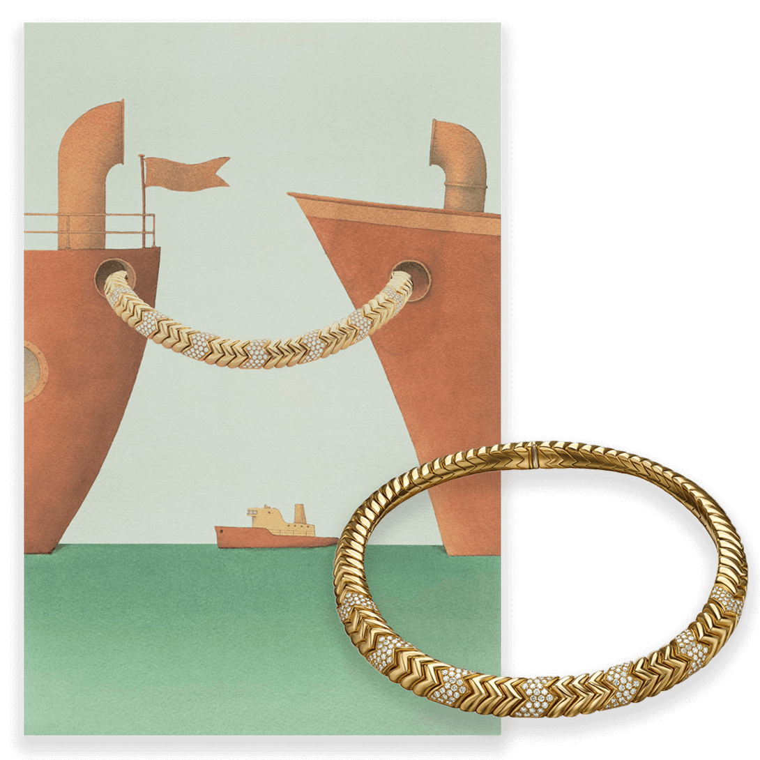 Avant-Garde image from Bulgari heritage collection
