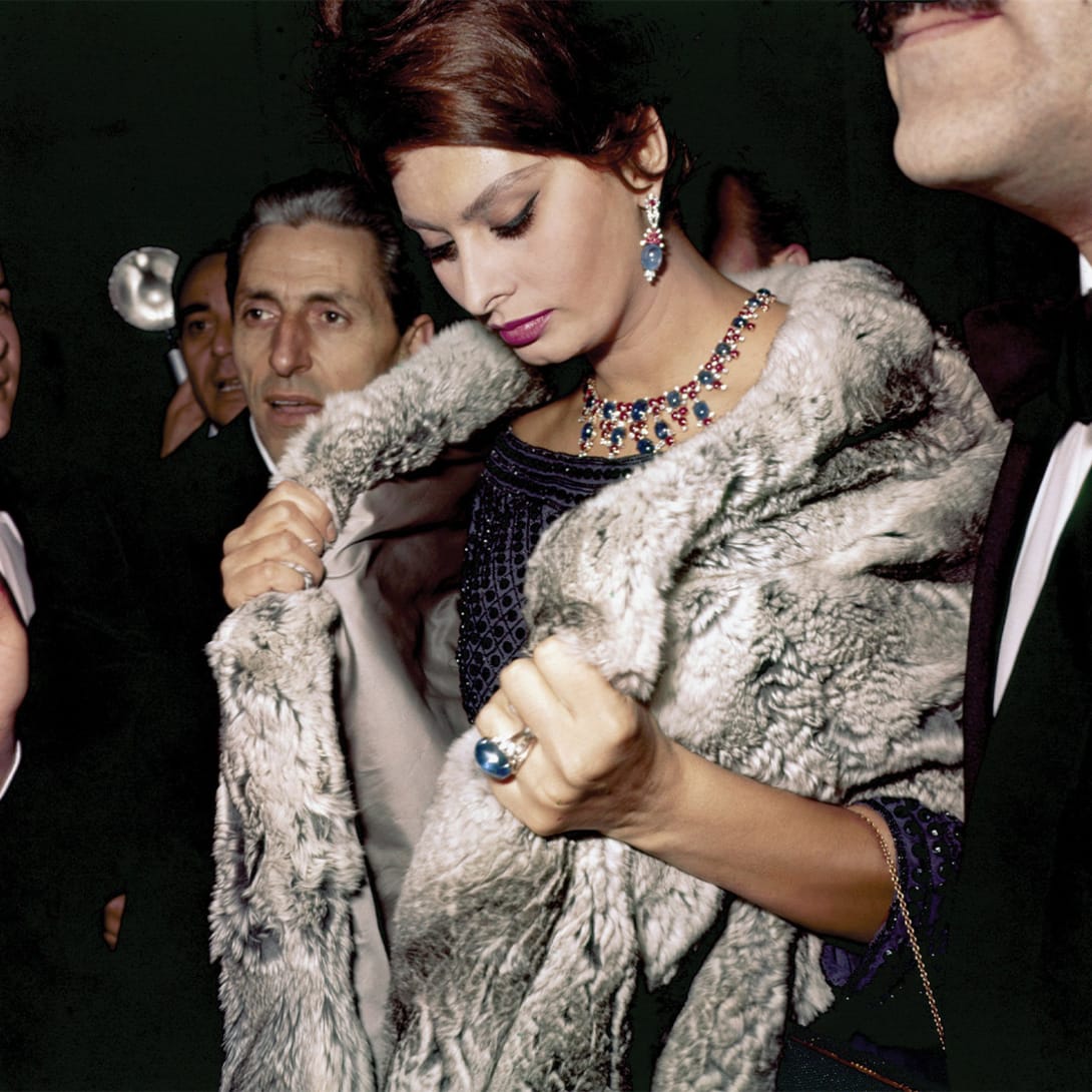 Image from the year 1960 of the Bvlgari history.