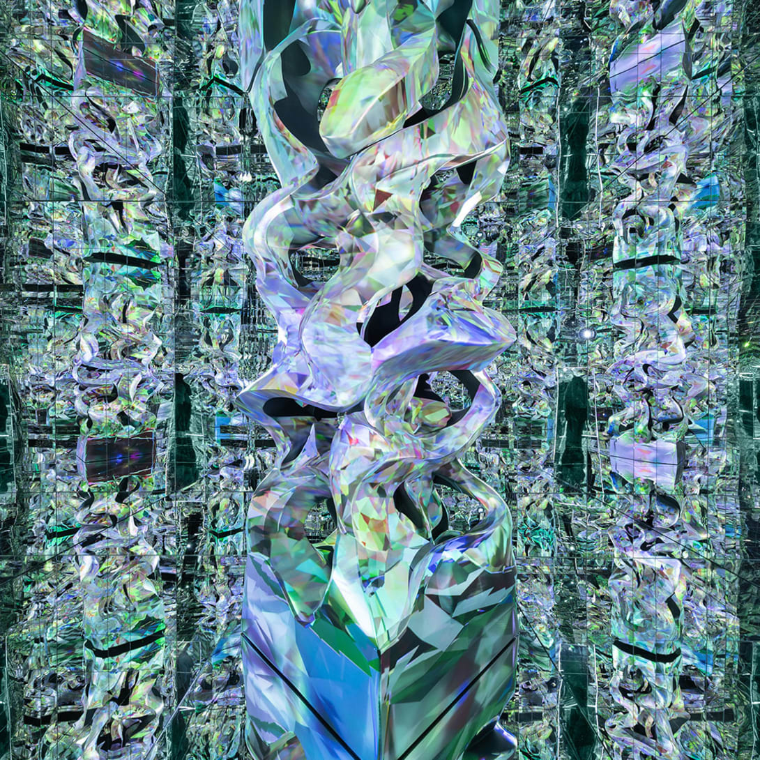 Image representing “Infinito: AI Data Sculpture” by Refik Anadol