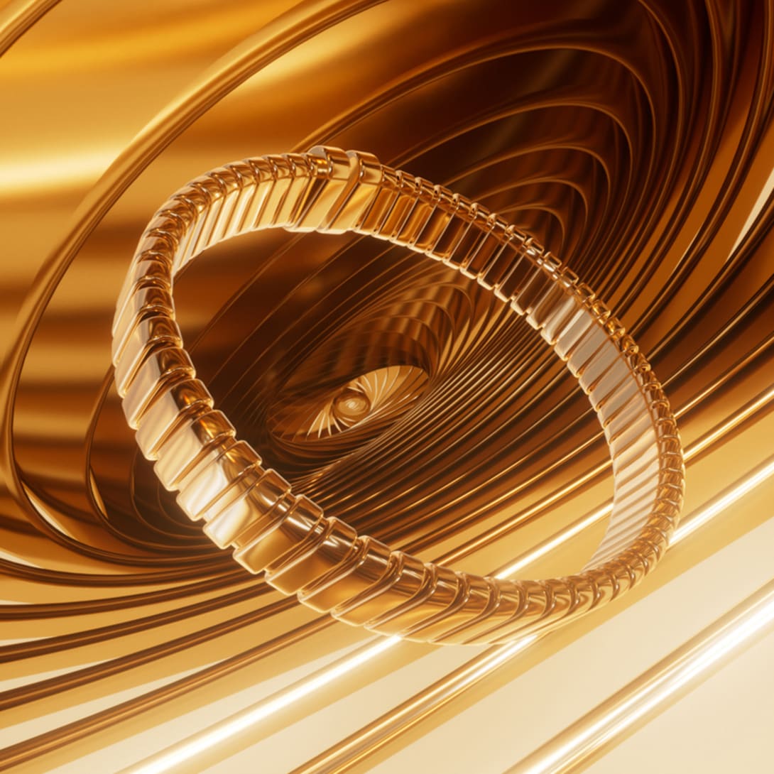 Bvlgari Tubogas collection, creative shot.