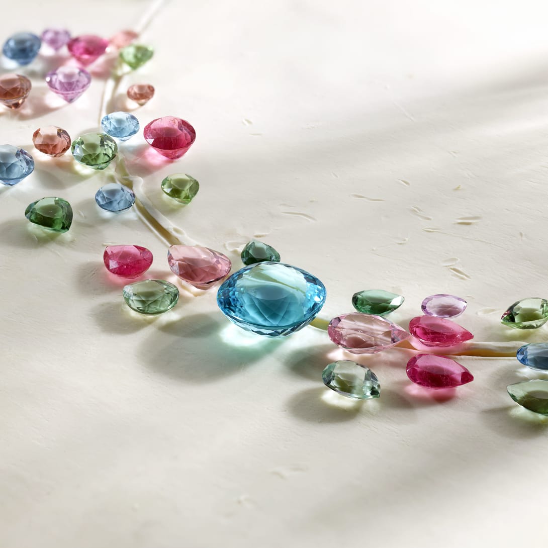 Bvlgari coloured gemstones.
