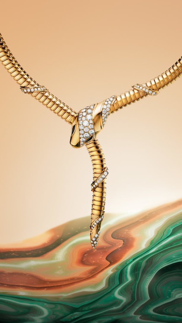 Serpenti Infinito Exhibition in Madrid.