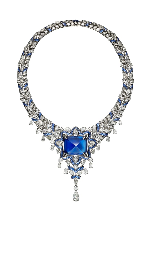 Cosmic Vault Necklace, Polychroma High Jewellery Collection.