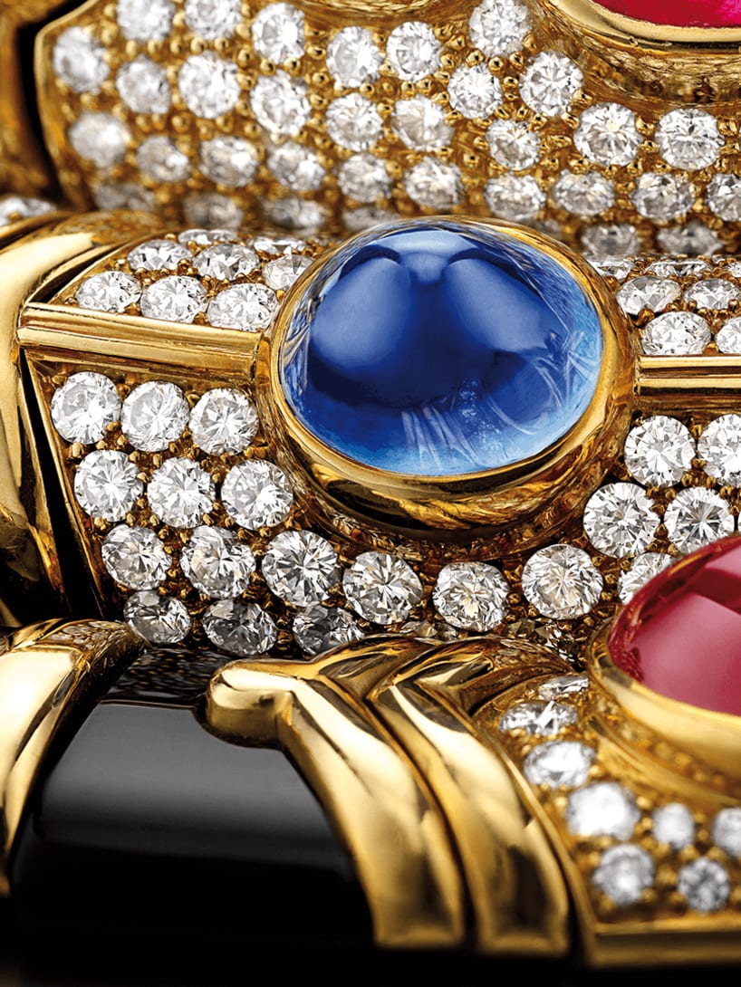 Materials image from Bulgari heritage collection