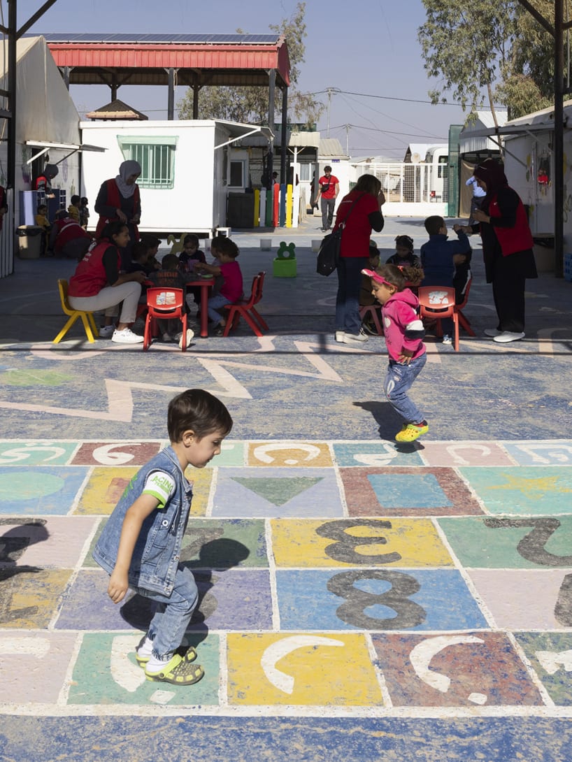 Children playing at one of Save the Children’s educational centres supported by Fondazione Bvlgari.