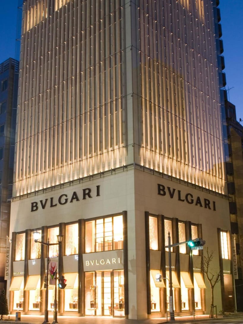 Boutique insignia en Tokio, Torre Ginza