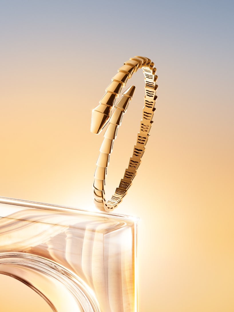 Serpenti Viper Bracelet in rose gold.