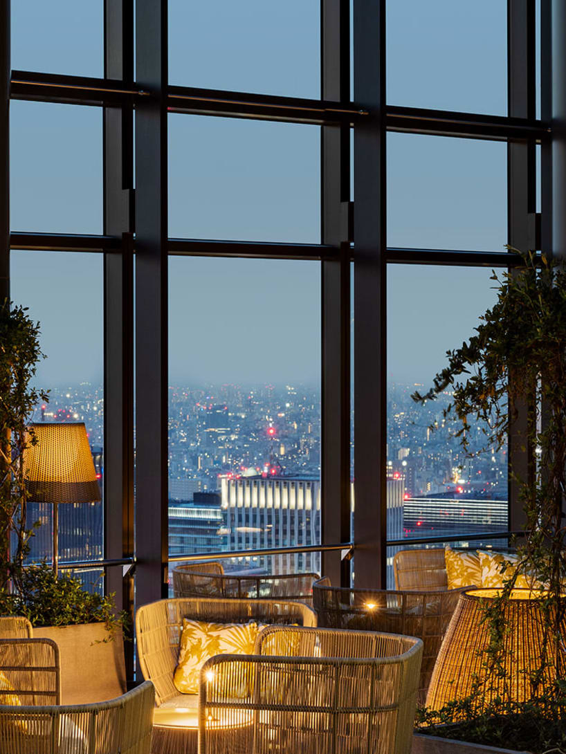 Bvlgari Hotel Tokyo Bar Terrance.