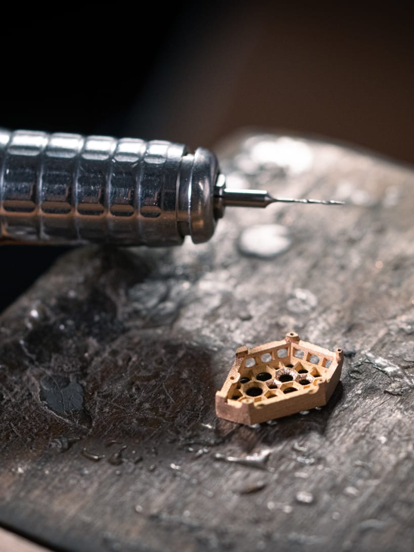 Serpenti Misteriosi Cleopatra watch. Craftsmanship picture.