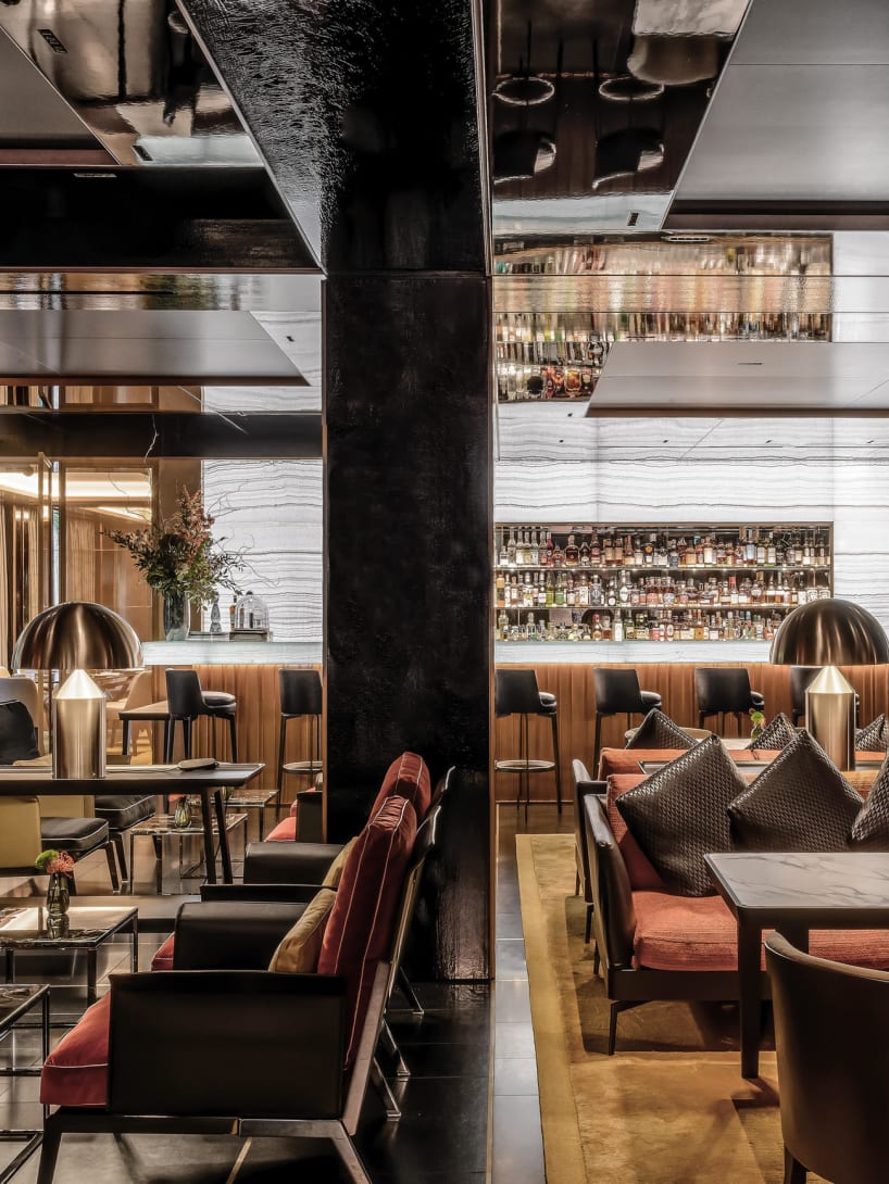 Bvlgari Hotel Paris Bar.