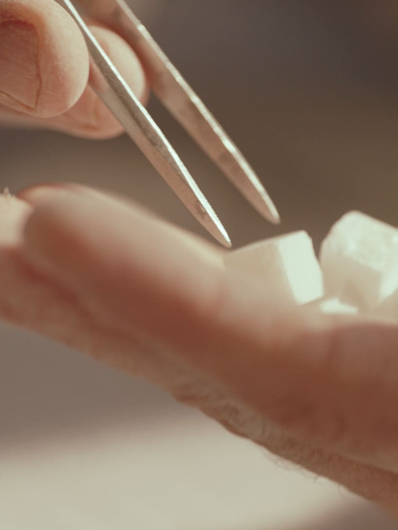 Craftsmanship of the new flagship store.