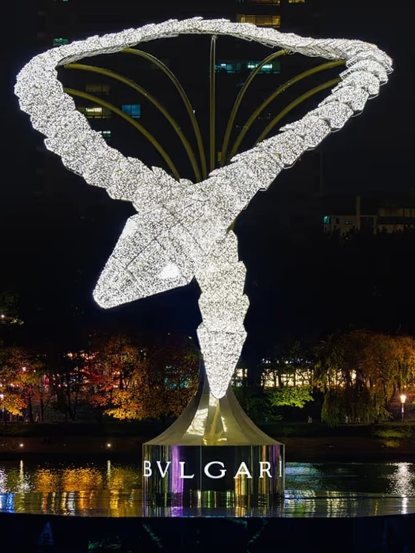 Bvlgari Serpenti installation