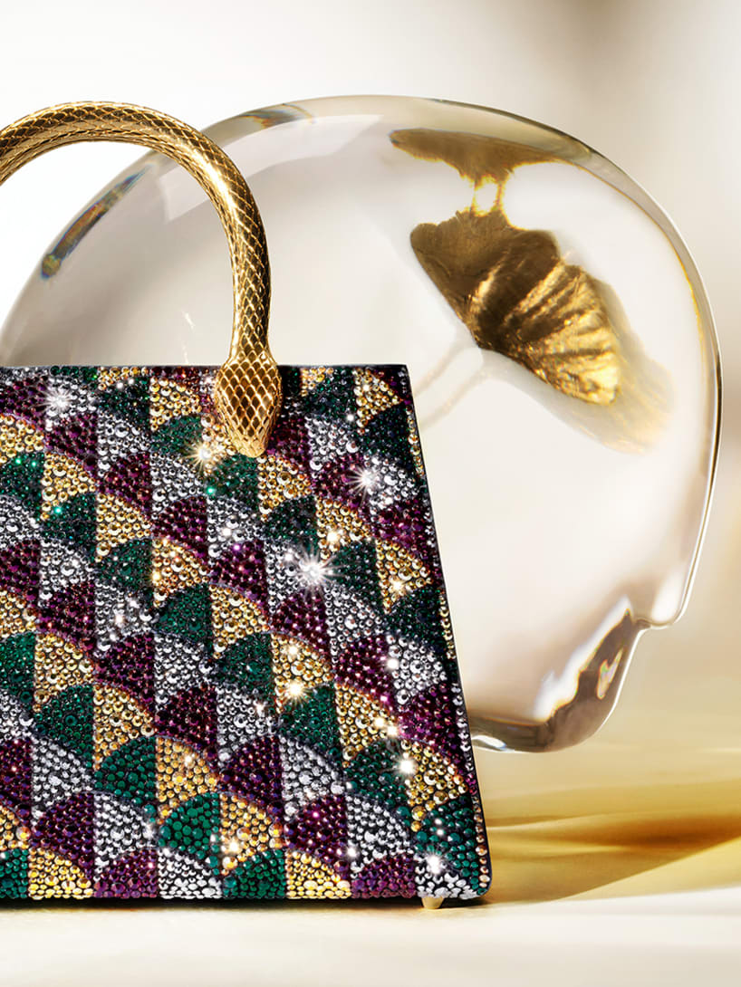 Mary Katrantzou Bags and Accessories collection.