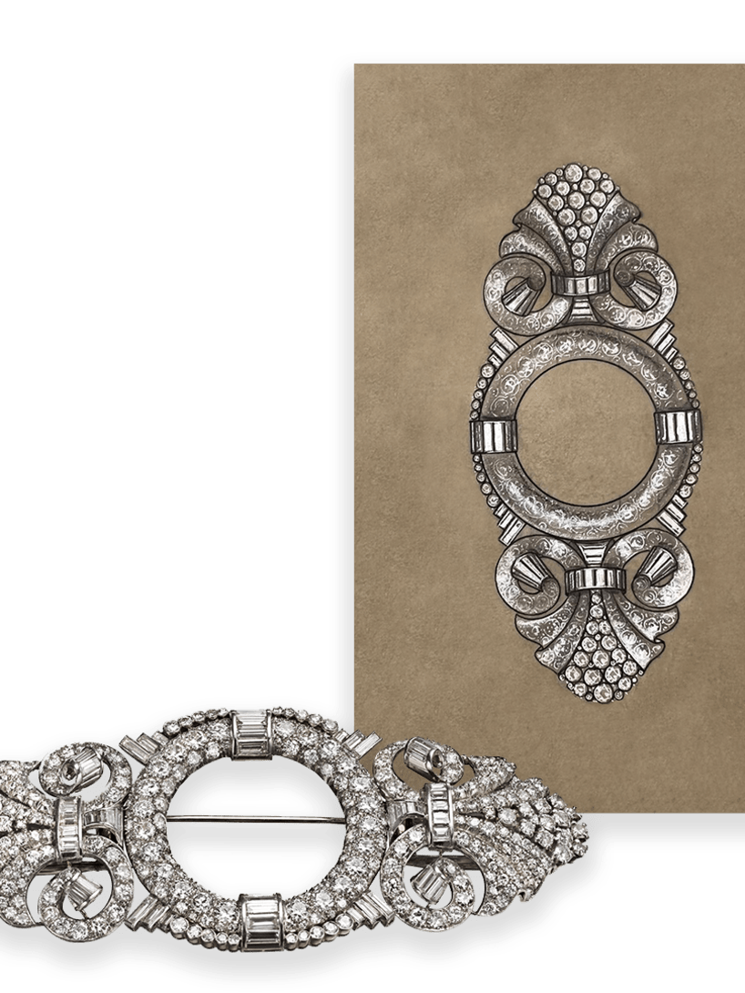Image from the year 1930 of the Bulgari history.