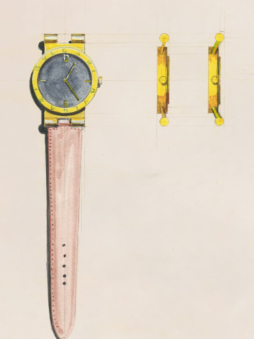 Sketch of Bulgari Bulgari
