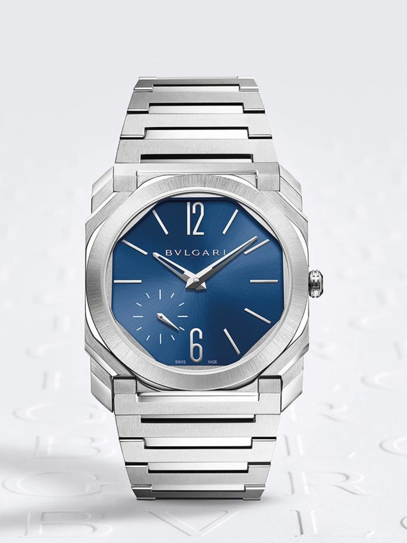 Octo Finissimo Automatic watch with mechanical manufacture movement.