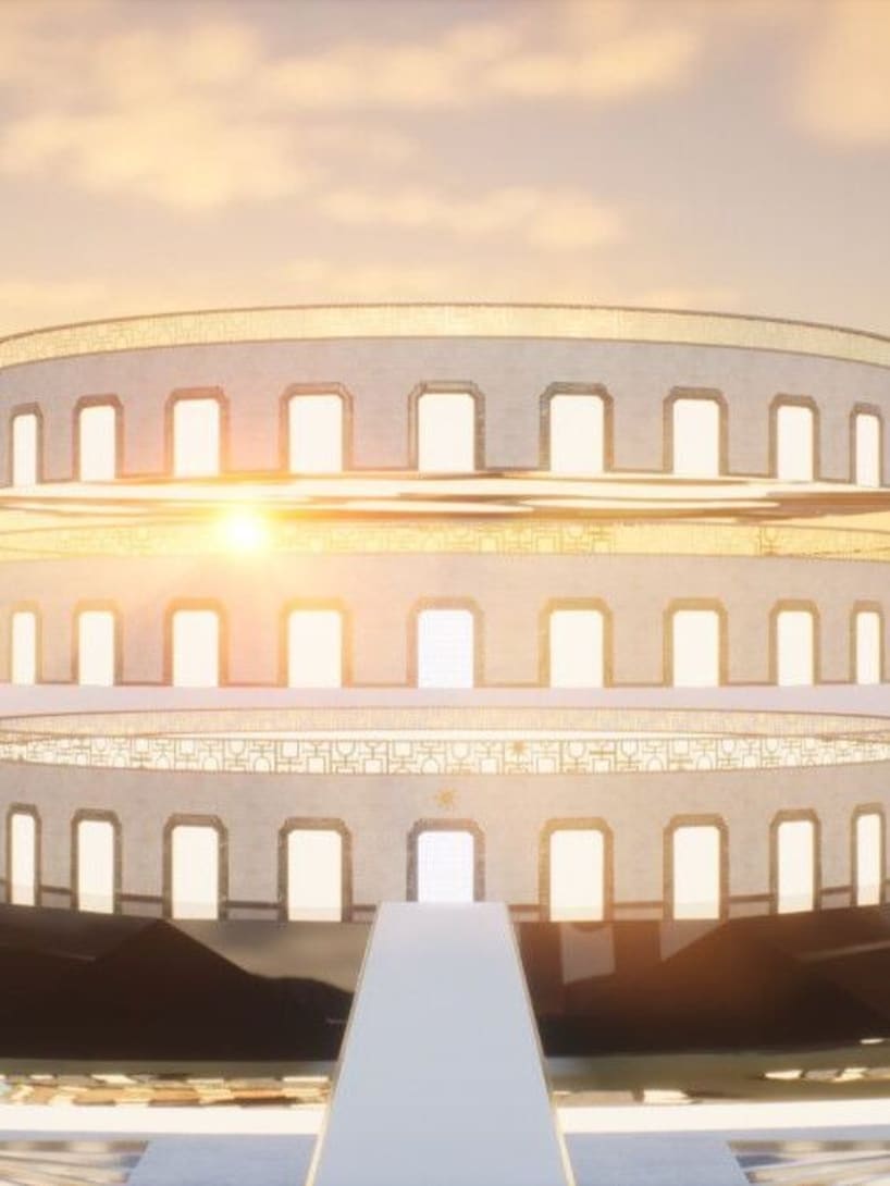 Rappresentazione del metaverso Bvlgari