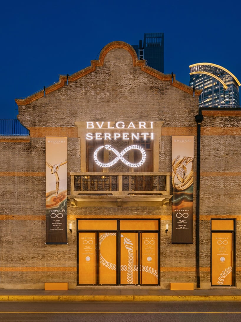 Image representing Serpenti Infinito Exhibition in Shanghai.