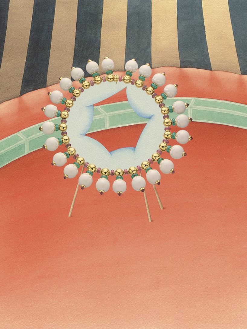 Image from the year 1990 of the Bvlgari history.