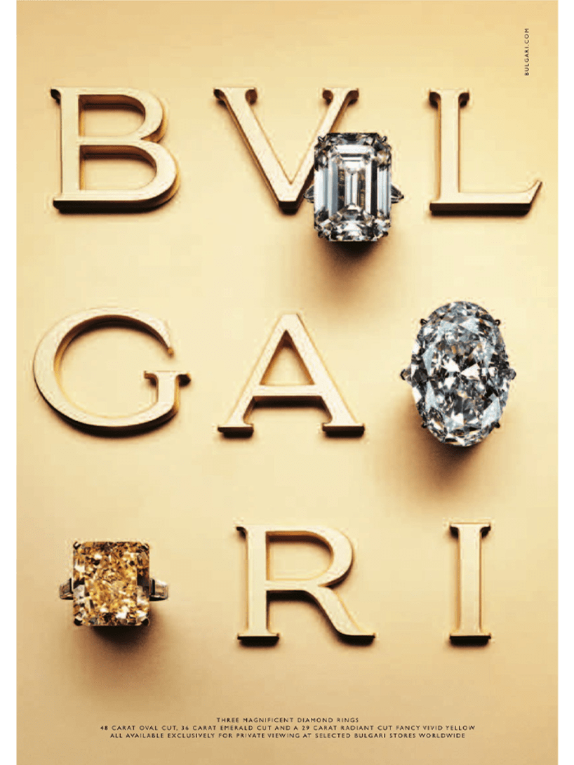Image from the year 2000 of the Bvlgari history.