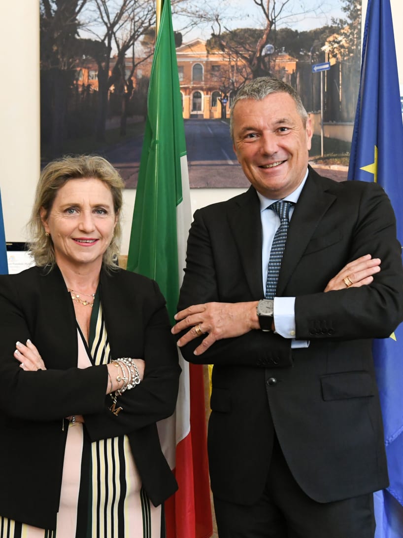 Marta Branca and Jean-Christophe Babin