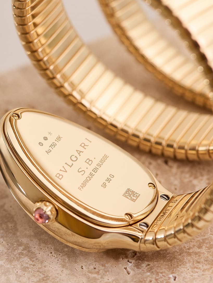 serpenti seduttori watch with engraving service